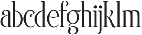 MatalihimRegular otf (400) Font LOWERCASE