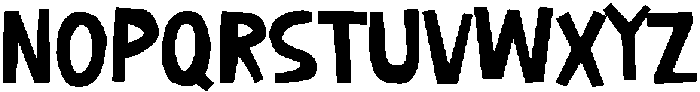 Matchalab Regular otf (400) Font UPPERCASE