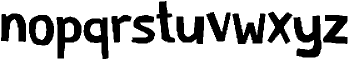Matchalab Regular otf (400) Font LOWERCASE