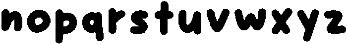Matchaplease Regular otf (400) Font LOWERCASE