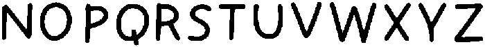 Matchaplease2 Regular otf (400) Font UPPERCASE