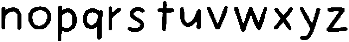 Matchaplease2 Regular otf (400) Font LOWERCASE