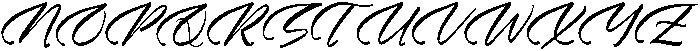 Matchengis Italic otf (400) Font UPPERCASE