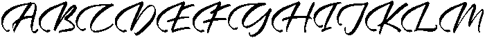 Matchengis otf (400) Font UPPERCASE