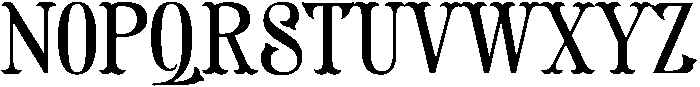 Mateo Regular otf (400) Font UPPERCASE