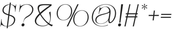 Mathe Netha Italic otf (400) Font OTHER CHARS