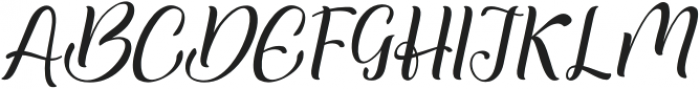 Mathilda Italic Italic otf (400) Font UPPERCASE