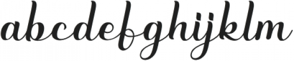 Mathilda Italic Italic otf (400) Font LOWERCASE