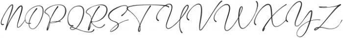 Mathilda Signature Regular otf (400) Font UPPERCASE