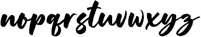 Mathilda otf (400) Font LOWERCASE