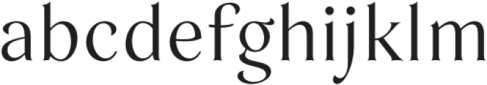 Mathilde Light otf (300) Font LOWERCASE