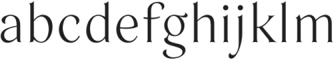 Mathilde Thin otf (100) Font LOWERCASE