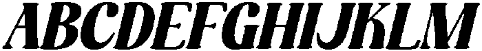 Mathreal Italic otf (400) Font UPPERCASE
