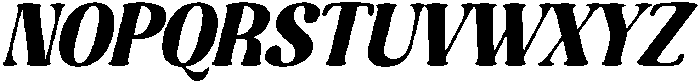 Mathreal Italic otf (400) Font UPPERCASE