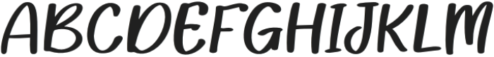MatiaKid Regular otf (400) Font UPPERCASE