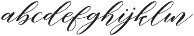 Matilha Script Regular otf (400) Font LOWERCASE