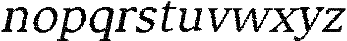 Matina Rounded Disco Italic otf (400) Font LOWERCASE