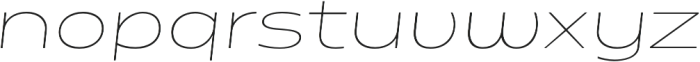 Matrice ExtraLight Italic otf (200) Font LOWERCASE