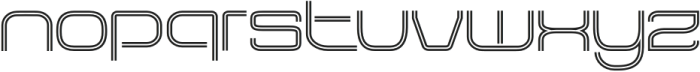 Matrix Pulse otf (400) Font LOWERCASE