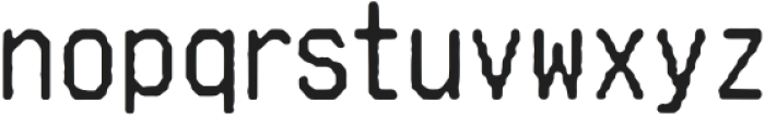 Matrix TM Regular otf (400) Font LOWERCASE