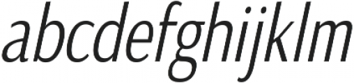 Matsuko Regular Italic ttf (400) Font LOWERCASE