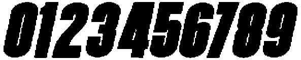 Mattel Bold Italic otf (700) Font OTHER CHARS