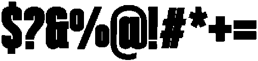 Mattel  Bold otf (700) Font OTHER CHARS