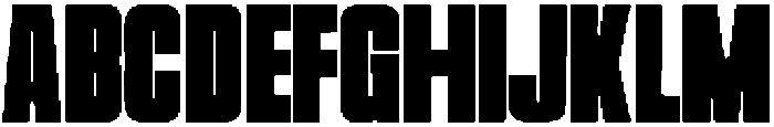 Mattel  Bold otf (700) Font UPPERCASE