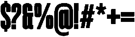 Mattel Medium otf (500) Font OTHER CHARS
