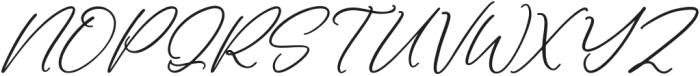 Mattenlly Italic otf (400) Font UPPERCASE