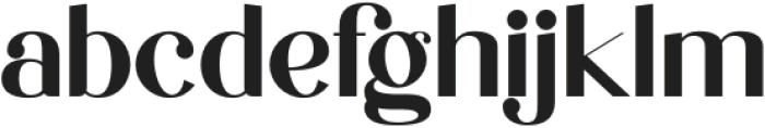 Matteo Regular otf (400) Font LOWERCASE