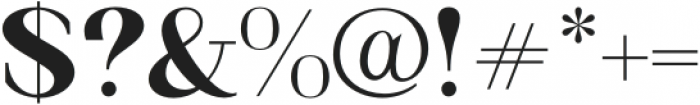 Matterdi SemiBold otf (600) Font OTHER CHARS