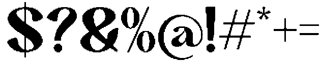 Mattire-Normal otf (400) Font OTHER CHARS