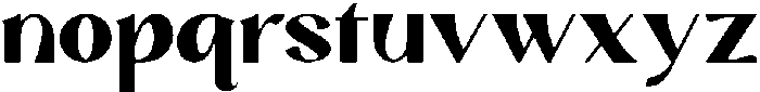 Mattire-Normal otf (400) Font LOWERCASE