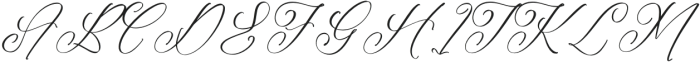 Mattrile Vintales Italic otf (400) Font UPPERCASE