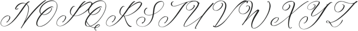 Mattrile Vintales Italic otf (400) Font UPPERCASE