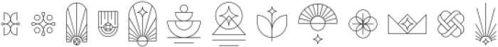 Maturation Symbol otf (400) Font UPPERCASE