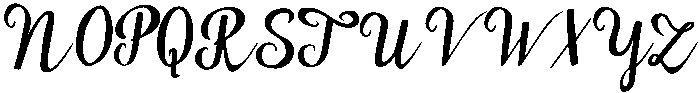 Maudlyn otf (400) Font UPPERCASE