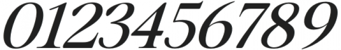 Mauren Medium Italic otf (500) Font OTHER CHARS