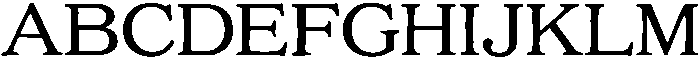 Maurice Regular otf (400) Font UPPERCASE