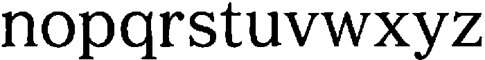 Maurice Regular otf (400) Font LOWERCASE