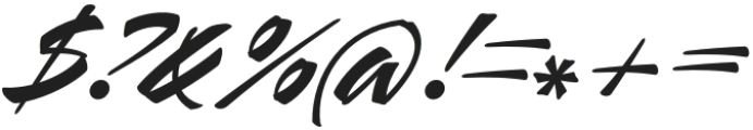 Mauritz Bold Italic otf (700) Font OTHER CHARS