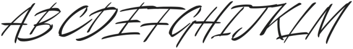 Mauritz Thin Italic otf (100) Font UPPERCASE