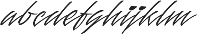 Mauritz Thin Italic otf (100) Font LOWERCASE