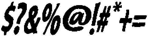 MavellaOblique otf (400) Font OTHER CHARS