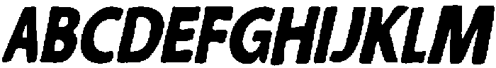 MavellaOblique otf (400) Font UPPERCASE