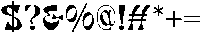 Maverick-Regular otf (400) Font OTHER CHARS