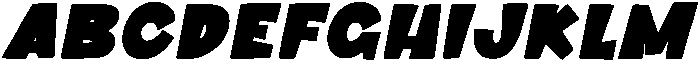 Maverixe Slant otf (400) Font UPPERCASE