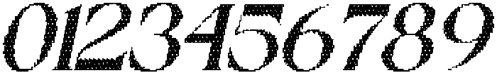 Maverly Disco Italic otf (400) Font OTHER CHARS