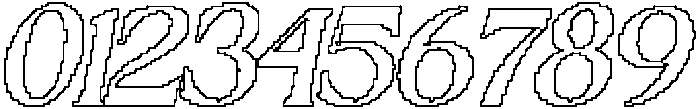 Maverly Pixel Outline otf (400) Font OTHER CHARS